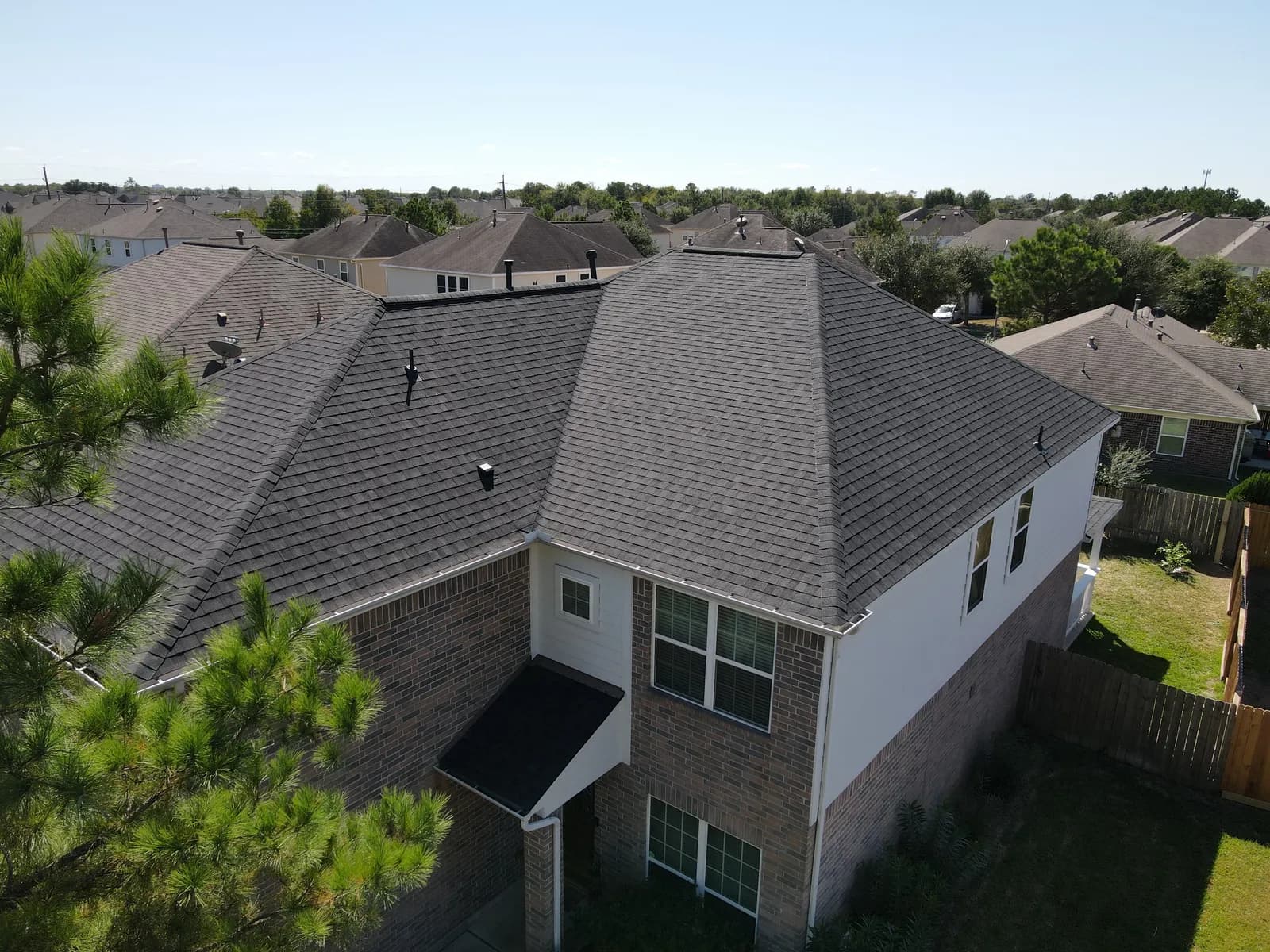 Completed roof — October 2022